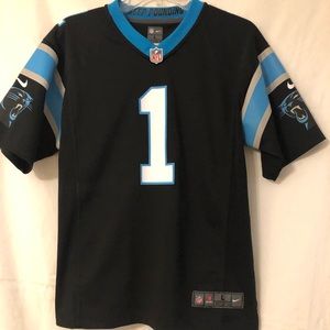 Youth panthers Cam Newton jersey size L